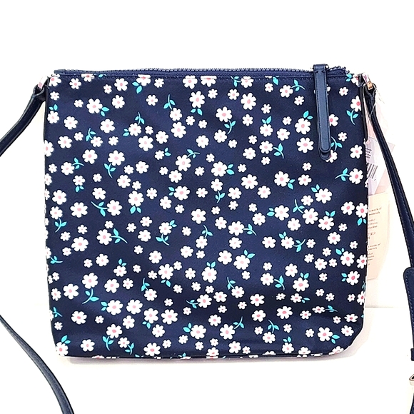 New Kate Spade Floral Nylon Flat Crossbody bag - Picture 4 of 6